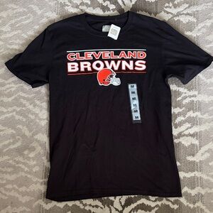 NFL Cleveland Browns Black and Orange Tee